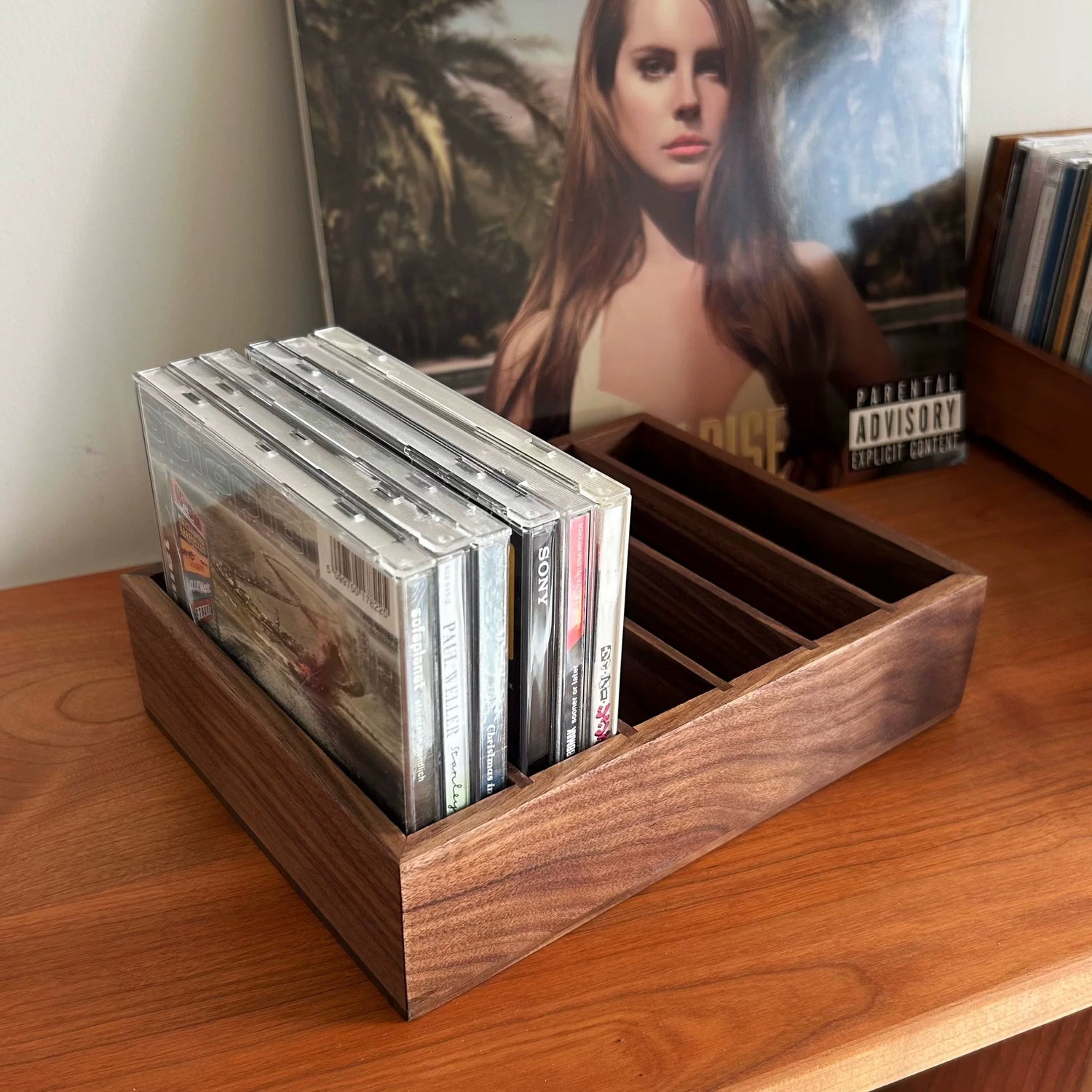 Reson Solid Wood CD Storage Rack