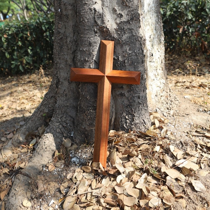 Amen Solid Wood Cross