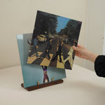 Arvo handcrafted walnut CD album stand