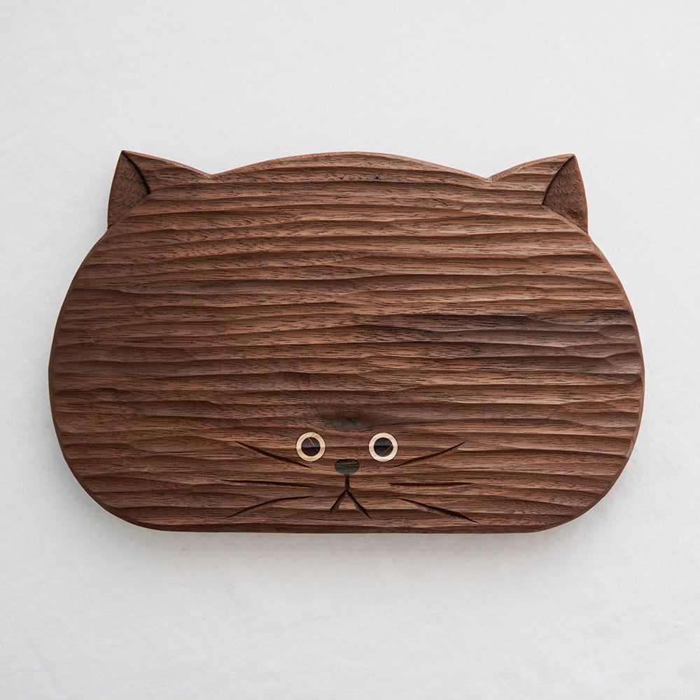 Bearly Cute solid wood cheese serving board
