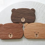 Bearly Cute wooden serving tray for gatherings
