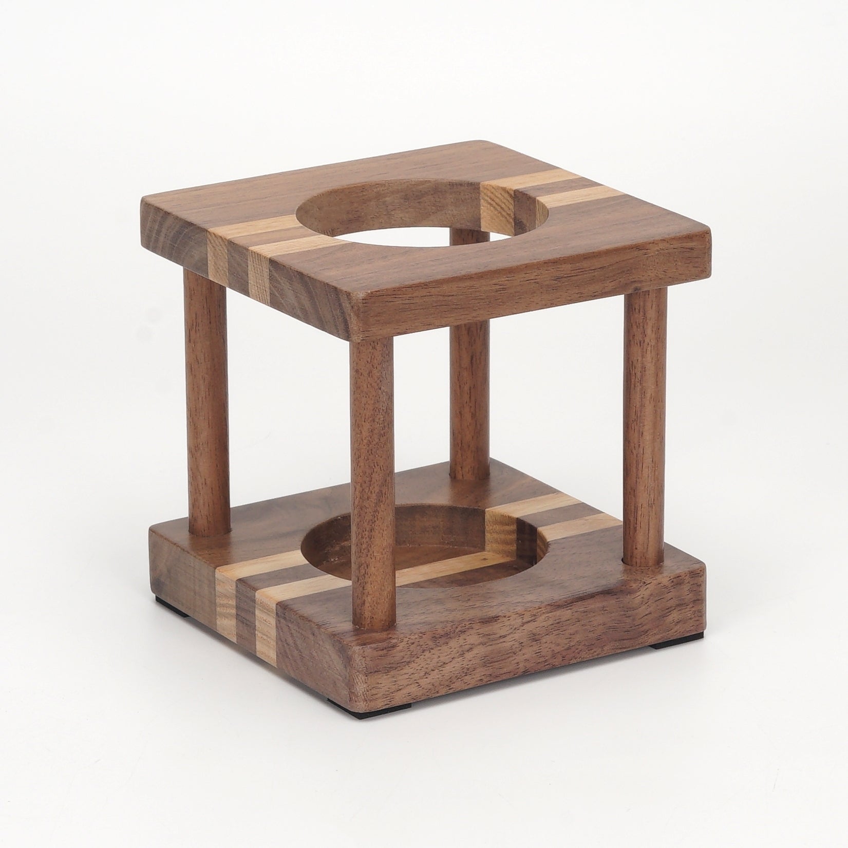 Black Walnut Coffee Mill Holder