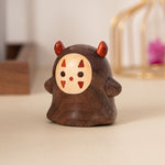 Black Walnut Cute No-Face Ornament