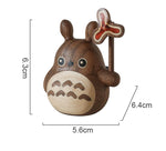 Black Walnut Toto Car Air Freshener with Spinning Windmill