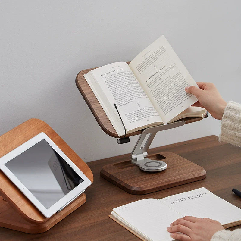 Black Walnut Wood Reading Holder