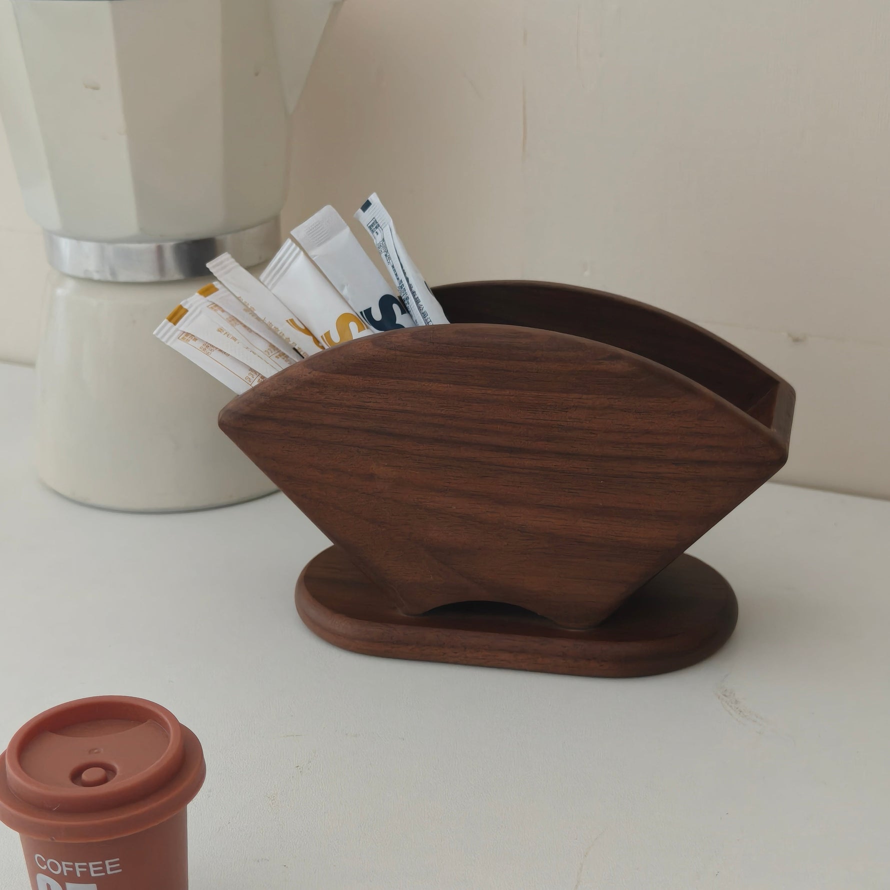 Coffee Bar Counter Organizer