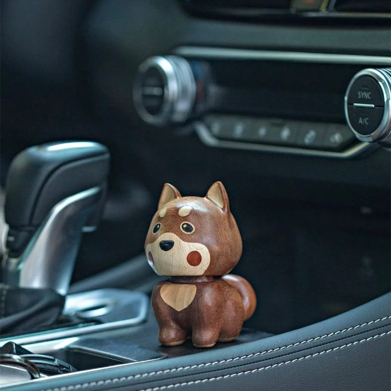 Corgi Themed Wobbling Car Ornament