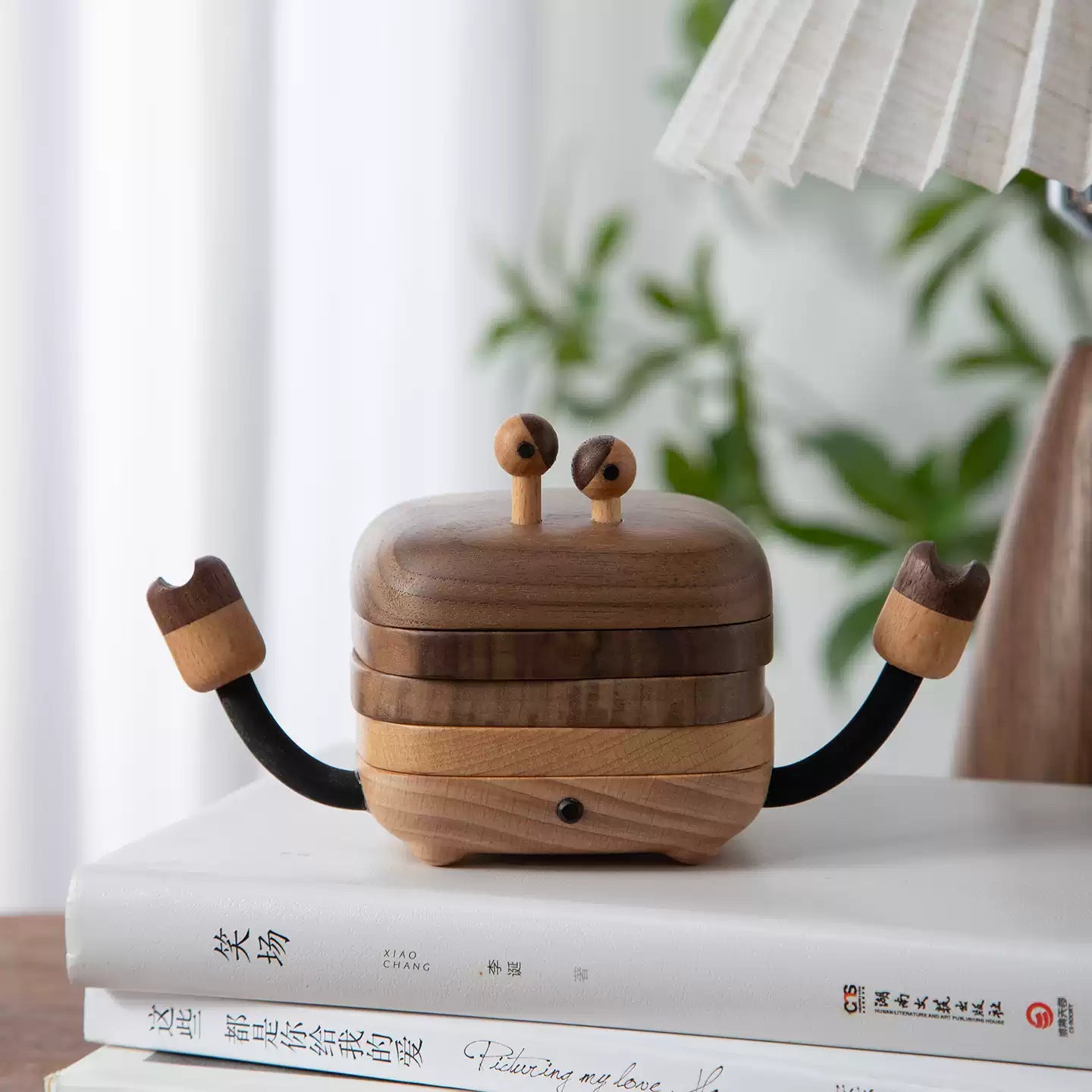 Creative Crab Wood Coasters