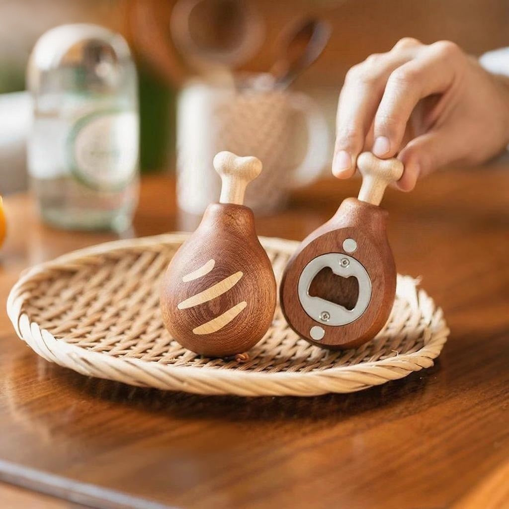 Drumstick Bottle Opener & Fridge Magnet