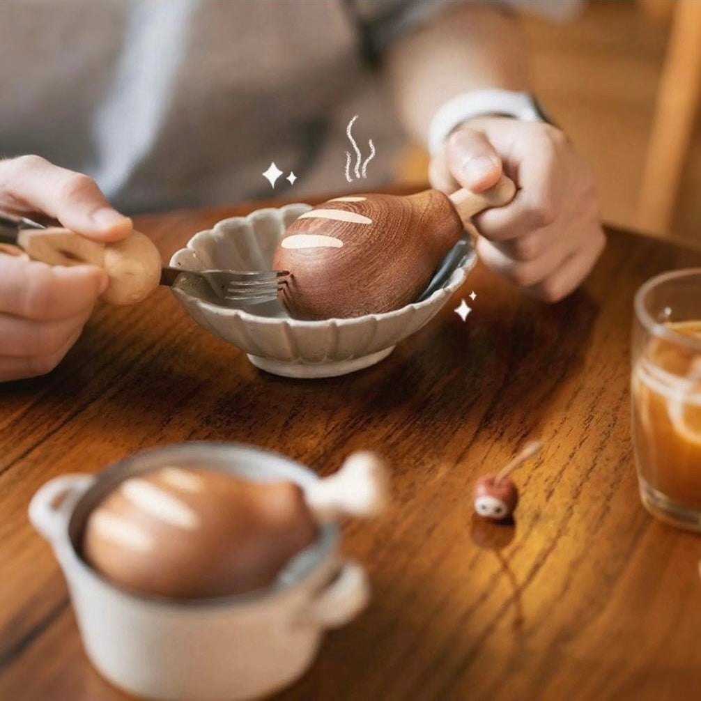 Drumstick Design Fridge Magnet