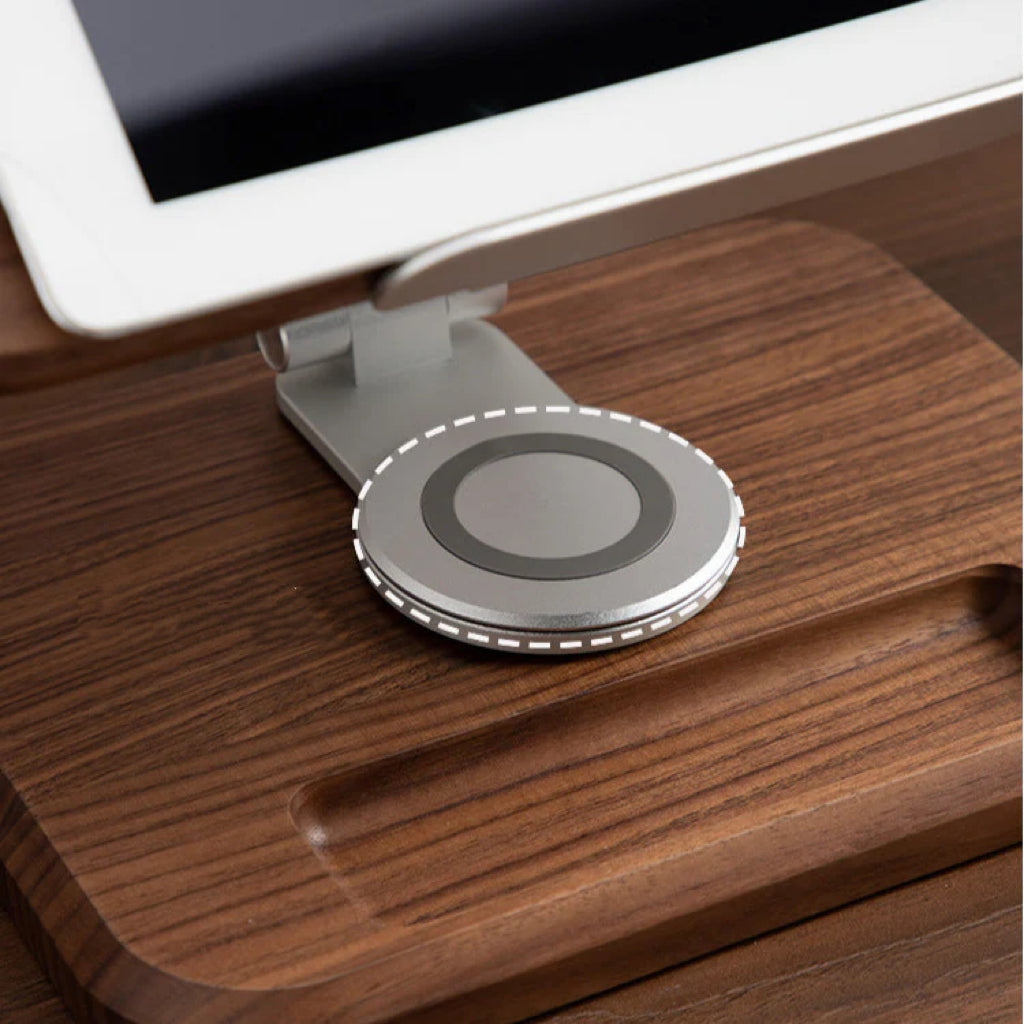 Durable Solid Black Walnut Reading Holder