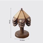 Fish Design Wooden Heat-Resistant Coaster for Dining Table