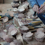 Flower Design Wooden Coasters