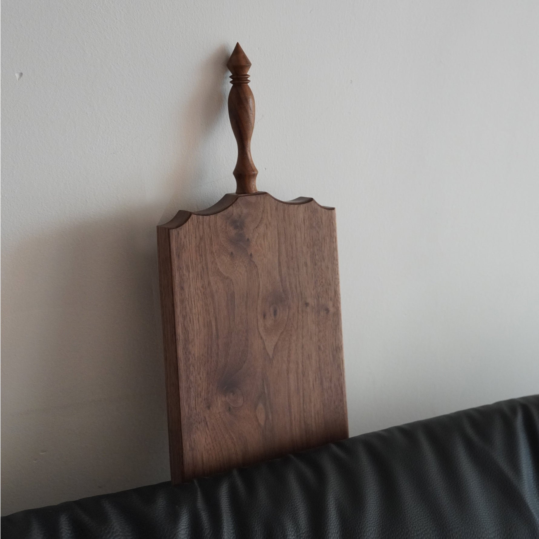 French vintage walnut cutting board for kitchen