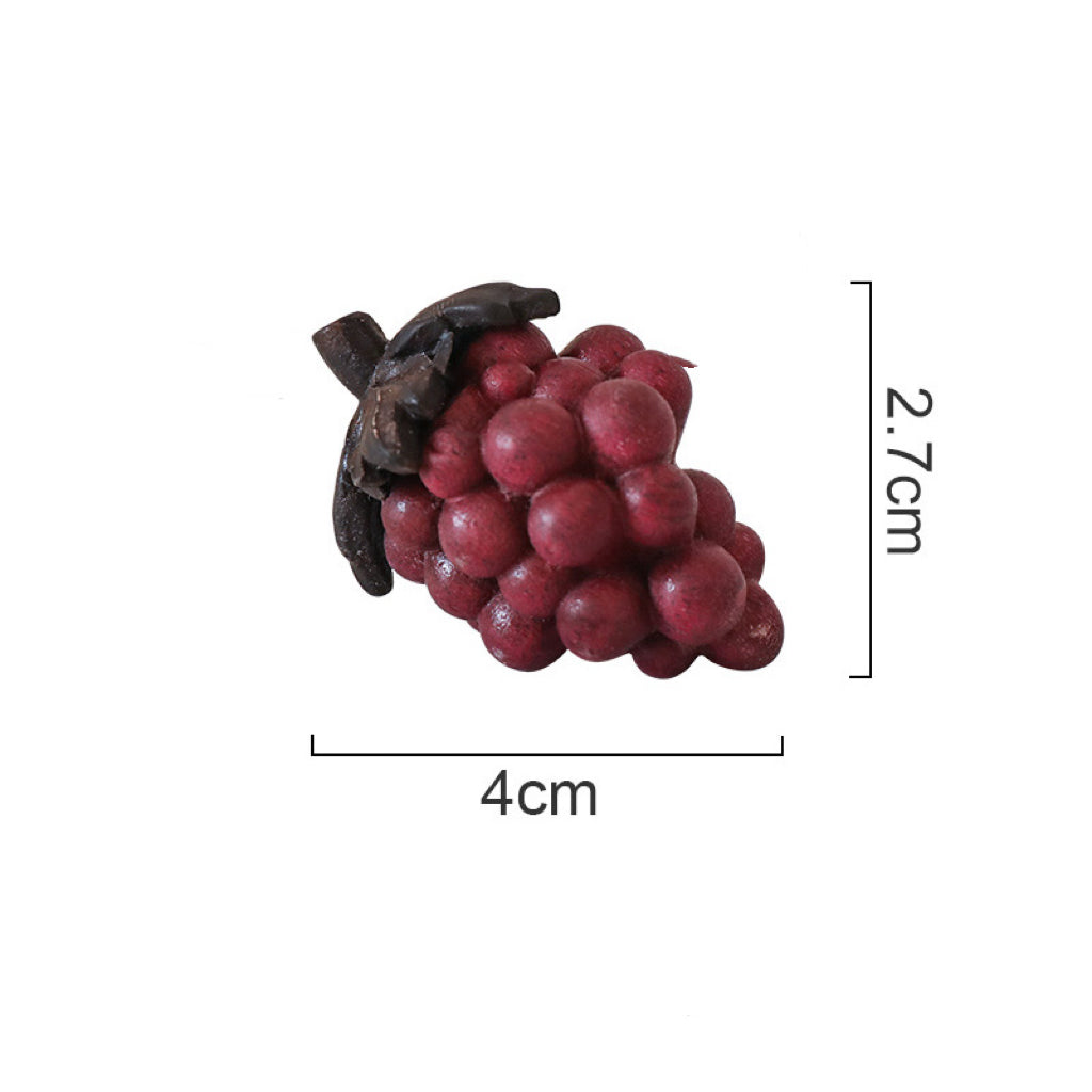 Grape Wooden Ornament