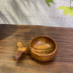 Handcrafted Burmese Teak Wooden Salad Bowl