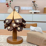 Heat-Proof Solid Wood Trivet for Kitchen & Dining