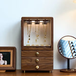 Lunaris wooden jewelry storage box with elegant design