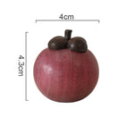 Mangosteen Wooden Ornament