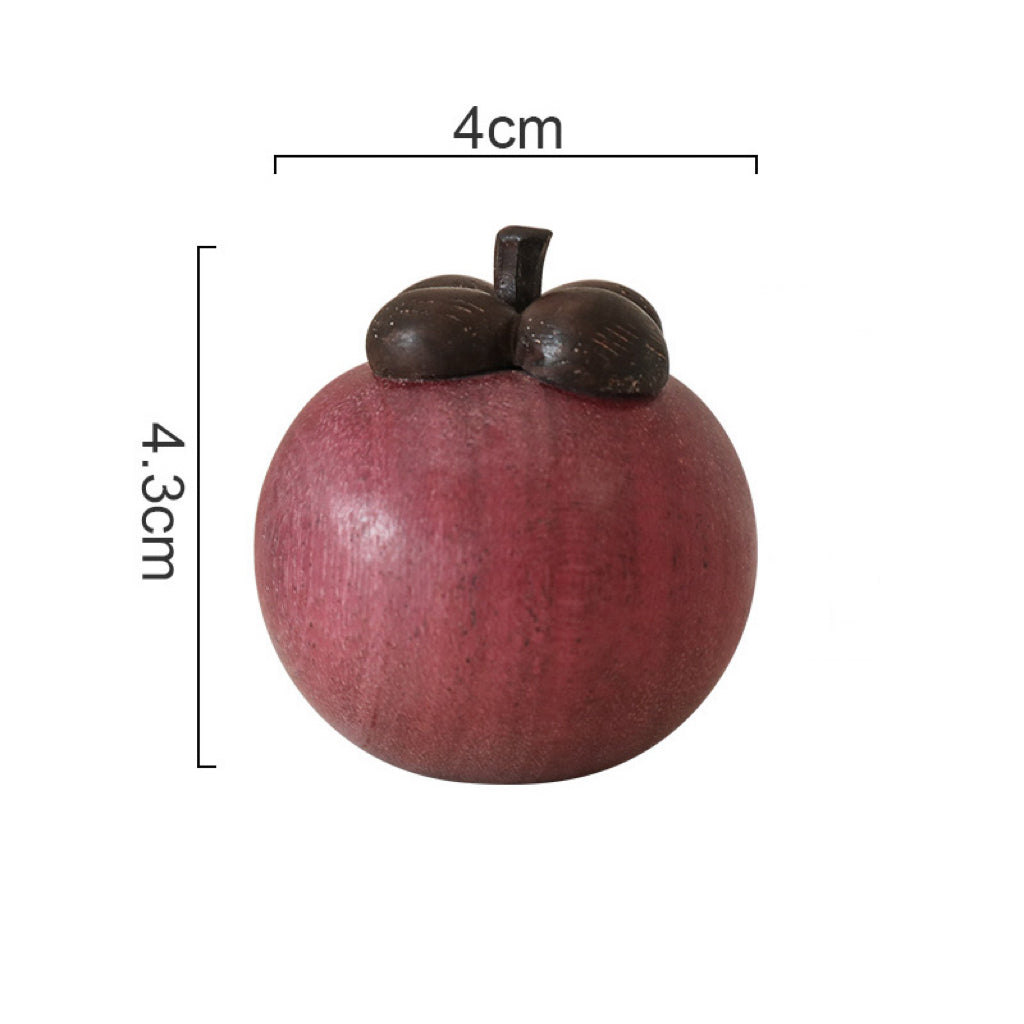 Mangosteen Wooden Ornament