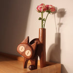 Meow Ebony Flower Vase