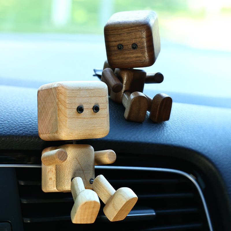 Mini Wobbling Car Ornament Figurine