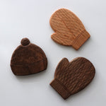 Minimalist Natural Wood Serving Tray and Coaster Set