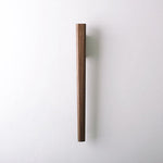 Modern wooden wall-mounted vase for home decoration