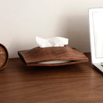 NatureLine Walnut Tissue Box