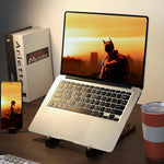 NoteFlex Walnut laptop stand for desk