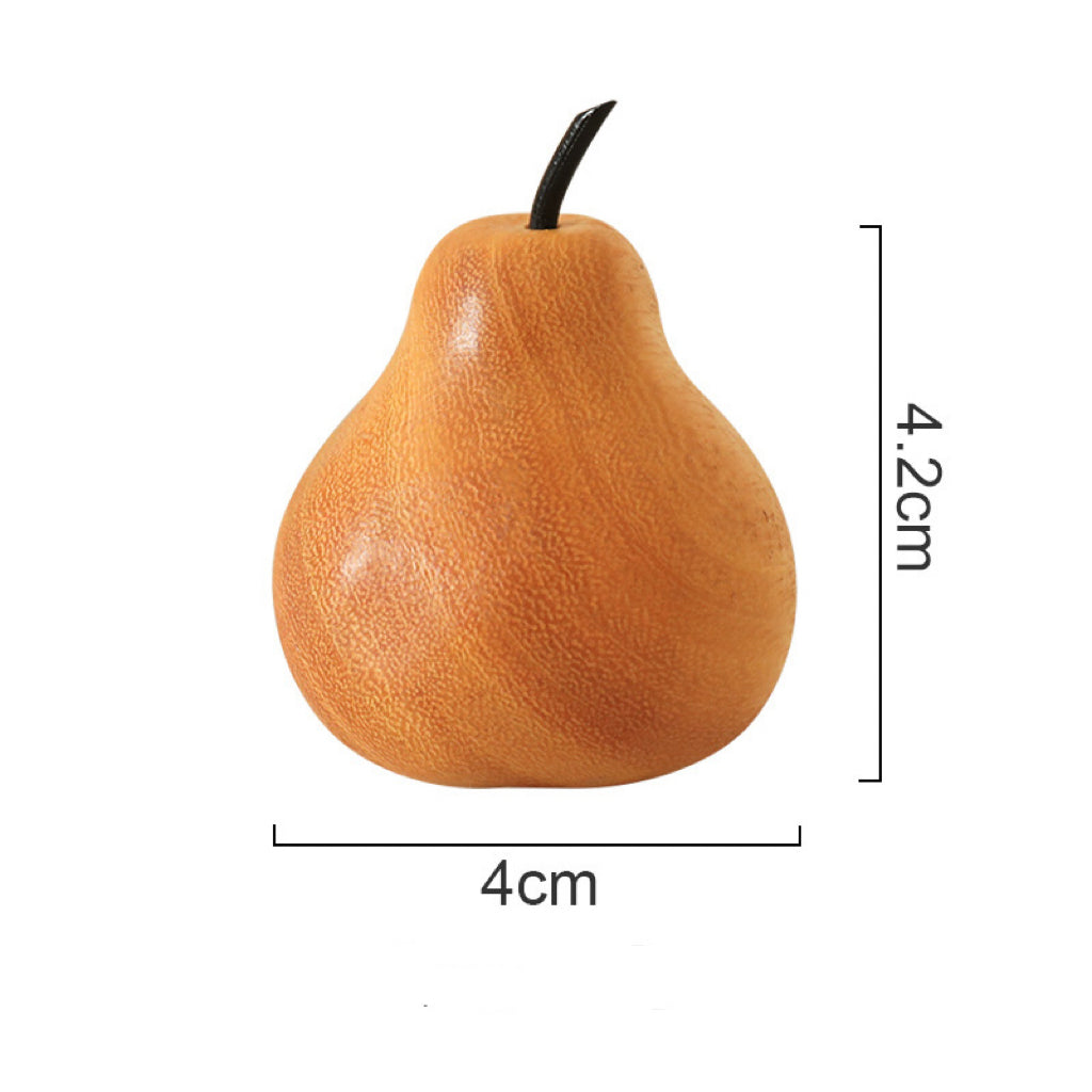 Pear Wooden Ornament