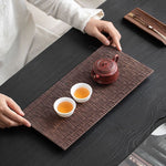 Rishi Black Walnut Tea Trays