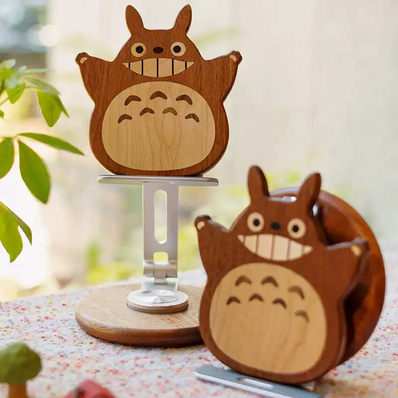 Smiley Toto Adjustable Phone Tablet Stand on desk