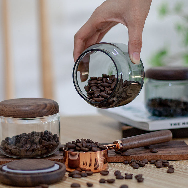 Solid Walnut Lid Canister