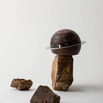 Solid Wood Globe Perpetual Calendar