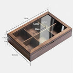 Solid wood box with elegant smooth finish for jewelry storage