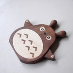 Totoro Walnut Table Coaster