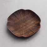 Walnut Coaster Set with Lucky Clover Desig
