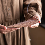 Wooden Boat Incense Burner