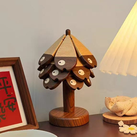 Wooden Fish Coaster for Hot Pots & Tea Kettles