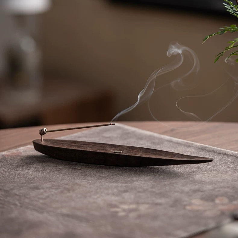 Wooden Incense Stick Burner