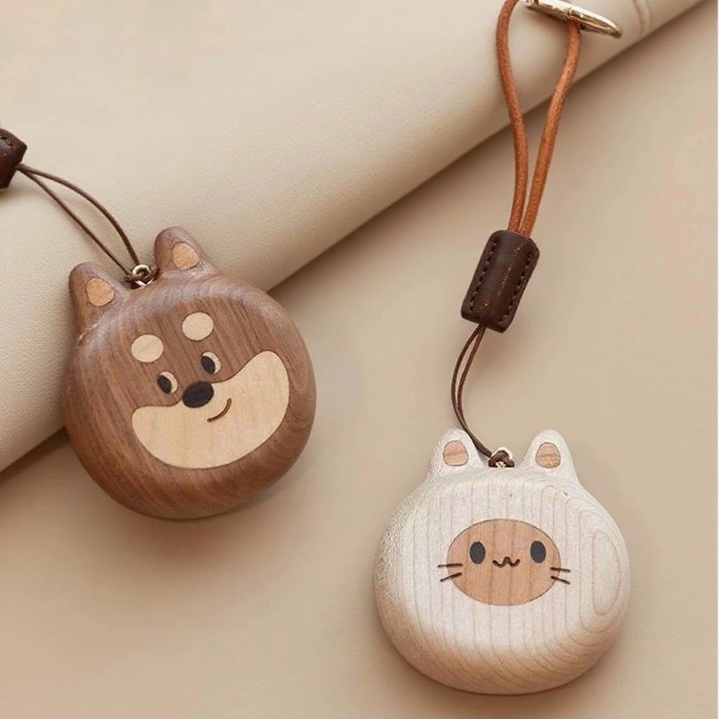 Wooden Keychain for Cats and Dogs