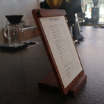Wooden Menu Holder
