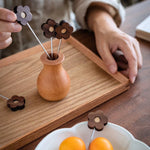 black walnut fruit skewers