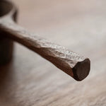 black walnut measuring scoop