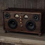 handmade walnut Bluetooth speaker