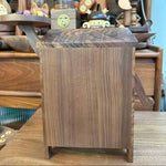 natural walnut grain organizer