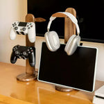 nexus walnut universal gaming gear stand