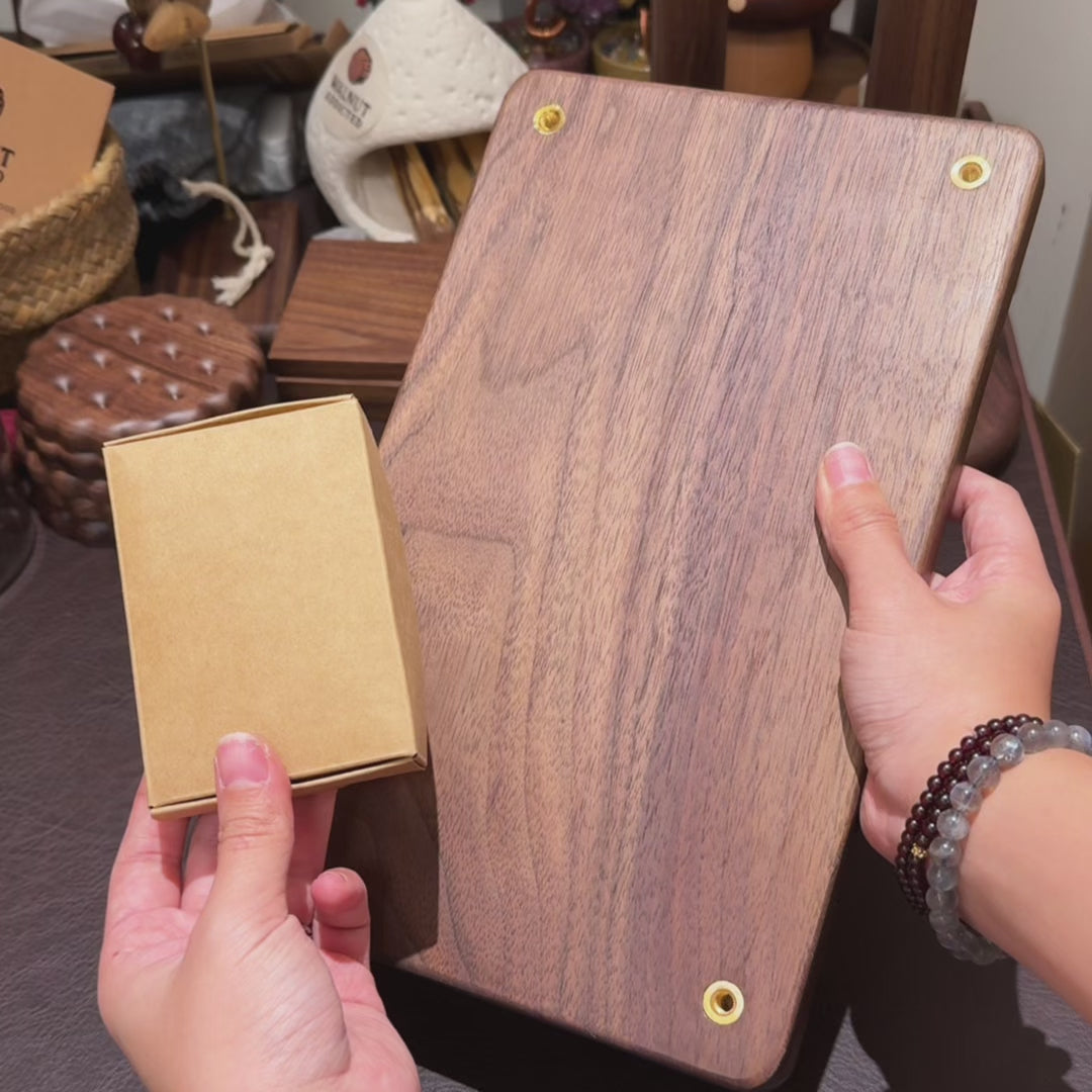 Retro Walnut Speaker Stand for Marshall (Stand Only)