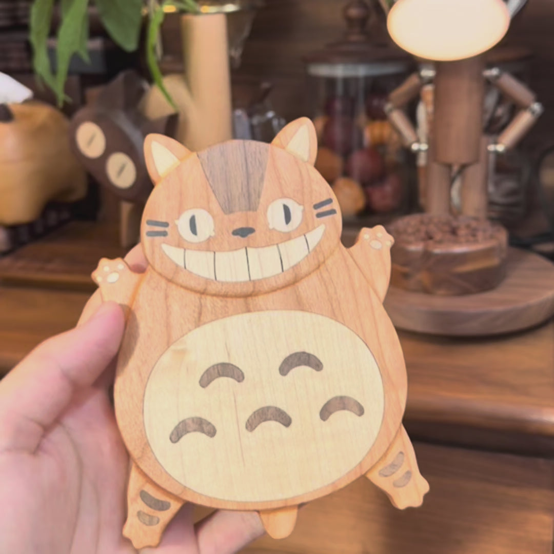 Cherry Totoro Decorative Coaster